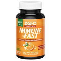 Zand Immune Fast Chews | Boosts Immune Response & Cell Activity w/EpiCor* & Vitamin C (Orange, 36 Count)