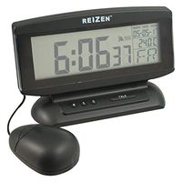 Reizen Talking Clock with Large LCD Display and Vibrating Alarm