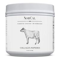 Norcal Organics Grass-Fed Collagen Peptide Hydrolysate Powder, 12oz | 20g Protein | Hydrolyzed Keto Supplements Protein Production for Strong Healthy Bones, Joints, Cartilage & Tendons