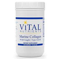 Vital Nutrients - Marine Collagen Powder - Type 1 and 3 Collagen Protein Supplement - 300 Grams