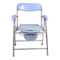 Vei Jie Shower Commode Chair, Elderly, Padded Bath Chair for Disabled People, Bathroom for Bedside Table, Mobile Bedside Toilet, Sitting and Bathing db