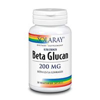 Solaray Beta Glucan Capsules, 200 mg, 30 Count