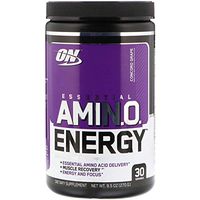 Optimum Nutrition, (2 Pack) Essential Amin.O. Energy, Concord Grape, 9.5 oz (270 g)