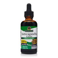Nature's Answer Ashwagandha Root | Herbal Supplement Maintain Healthy Immune Function | Supports Body Against Stress | Gluten-Free, Alcohol-Free & Vegan 2oz (3 Pack)