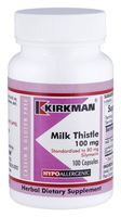 Kirkman Labs Milk Thistle, 100 mg, 100 Capsules