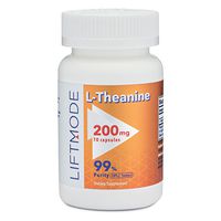 LiftMode L-Theanine 200mg 70 Capsules | #1 Value for Money #Top Amino Acid Supplement | for Focus, Stress Relief, Weight Loss, Pre Workout |Vegetarian, Vegan, Non-GMO, Gluten Free