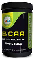 Original BCAA Powder Lemon –Lime 5g of Branched Chain Amino Acids and Glutamine for Lean Muscle and Recovery for Men & Women 11.46 oz