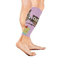 Stretch Sport Calf Sleeve Designer Mother's Day Material Protective Guard for Men Women - Best Footless Compression Socks for Shin Splints, Running,Basketball Football (1 Pair)