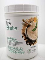 Shaklee Life Energizing Shake delicious non-GMO protein shake with pre- and probiotics Coffee flavor -Cafe Latte 23oz