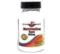 Marshmallow Root 480mg * 100 Caps 100% Natural - by EarhNaturalSupplements