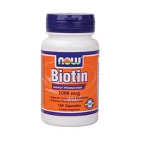 Now Foods Biotin, 1000mcg - 100 caps Energy Production by Now Foods
