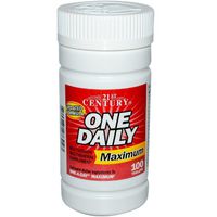 21st Century One Daily, Maximum, Multivitamin Multimineral, 100 Tablets