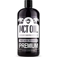 Premium MCT Oil – (8 Ounce) with C8 and C10 Brain Fuel - Derived Only from Coconuts - Keto & Paleo Diet Weight Loss Approved - Perfect Adding to Coffee, Salad Dressing, Tea, Shakes, Drink, and More!