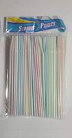 The Home Store Multicolored Flexible Plastic Straws, 180-ct. Pack