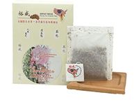 Yu Wei Ginseng - American Ginseng Tea with Wild Red Ganoderma, (Ganoderma Luciduma/Reishi Mushroom) (2.5g x 10 Bags)