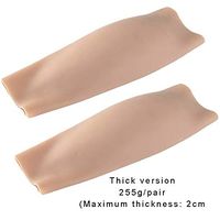 Realistic Silicone Beautiful Legs Arms Sets Leg Enhancement Covering Limbs Scars Posture Corrector,255g Pair