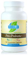 Priority One Vitamins Pre+Probiotic 120 Vegetarian Capsules - Support for Healthy Gut Microflora* Clinical Strength
