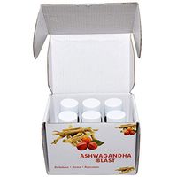 Pure Ashwagandha Supreme Superfood Lemon Flavor Shots - Ashwagandha for Stress Relief & Anxiety Relief - Mood Enhancer Helps to Fight Fatigue, Boosts Brain Function, Adrenal Support. (6 Pack)
