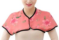 George Jimmy Prevent Arthritis Pain Thin Shoulder Warmers Cardigan Shrug XXL Size(Light Pink)