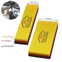 Gomake Rubber Squeegee for Vinyl Wraps Window Water Wiper, with Different Durometer, Pack of 2