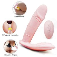Heating Vibrantion Adullt Funny Toys Remote Wearable Butterfly Vibrant Toy Women Stimulate Underwear Vibranting Dido Wireless Panties Wonderful Gift Christmas Cosplay