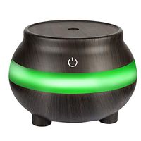 EKIMI Essential Oils Air Diffuser Aromatherapy Aroma Ultrasonic Humidifier Cleaner USB Wood Grain Cool Mist Humidifiers for Car Large Room Whole House Top Fill