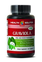 Gut Health Supplements - GRAVIOLA Extract 650 Mg - Graviola Tree Plant - 1 Bottle 100 Capsules