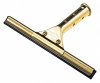 Unger GS400 Golden Clip Brass Complete Squeegee, 16" Length (Case of 10)