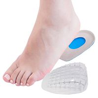 DR JK Heel Cups and Grips Kit, Heel Pads for Women and Men, Heel Inserts, Plantar Fasciitis Inserts, Heel Spur, Foot Pads, Heel Support, Heel Care for Foot Pain Relief