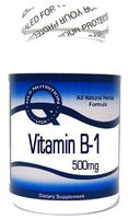 Vitamin B-1 (Thiamine Hydrochloride) 500mg 100 Capsules ^GLS by GLS