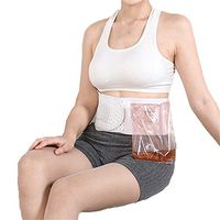 Wxnnx Ostomy Hernia Belt, Medical Ostomy Belt Hernia Support Belt, for Prevent Parastomal Hernia Colostomy Bag Post-Operative Care,4cm,M