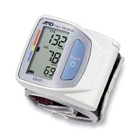 BORYUNG A&D Medical Advanced Compact Wrist Digital Heart Blood Pressure Monitor UB-525