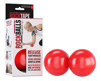 RockBalls Infinity Dual-Action Fused Massage Balls, Relief for Sore Muscles & Joints, Roll Down Spine, or Pinch & Squeeze Muscles in Tricky Areas