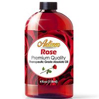 Artizen Rose Essential Oil (100% Pure & Natural - UNDILUTED) Therapeutic Grade - Huge 4oz Bottle - Perfect for Aromatherapy, Relaxation, Skin Therapy & More!