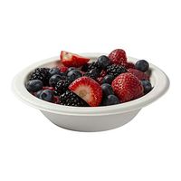 CiboWares Heavy Molded Fiber 12 Ounce Bowls, Made from Disposable Bagasse Sugarcane, Case of 1000