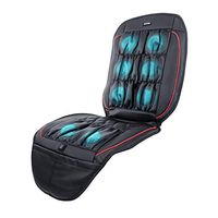Viotek Air Comfort Massage Cushion | Shiatsu Relief for Gaming or Office Chair, Car Seat | 4-Point Targeting for Shoulders, Back and Leg Massager for Circulation