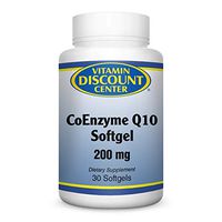 Vitamin Discount Center Coenzyme Q10 200mg, 30 Softgels