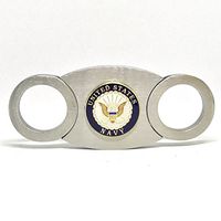 US Navy Cigar Cutter – Double Guillotine Blades – in Gift Box