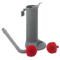 Unger BBWHR Ergo Toilet Bowl Brush Complete: Wand, Brush Holder & 2 Heads