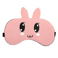 Shading Sleep Eye Mask Cute Ice Protection Dark Circle Protection Breathable Eye Mask Pink