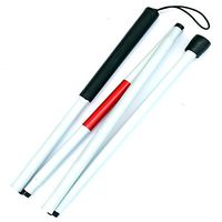 Gigamax(TM) Folding cane Blind sticks Adjustable cane Blind crutches Guide blind cane Lightweight aluminum alloy material for easy carrying