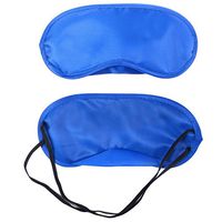 Shensee 1PC New Pure Silk Sleep Eye Mask Padded Shade Cover Travel Relax Aid (C)