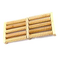 Miseku Manual Foot Massagers,Portable Household Wooden Rolling Wheel Foot Massager for Relieve Plantar Fasciitis,Stress,Heel,Arch Pain