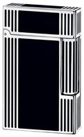 S.T. Dupont Ligne 2 Lighter - Windsor Palladium & Black Chinese Lacquer 16727