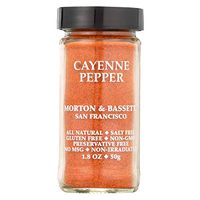 Morton and Bassett Cayenne Pepper - 1.6 oz - Case of 3