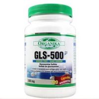 Organika GLS-500, Sodium Free Glucosamine Sulfate Complex, 500mg, 120 Capsules
