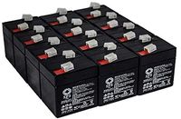 SPS Brand 6V 1Ah Replacement Battery for MK Battery BMED10975 (12 Pack)