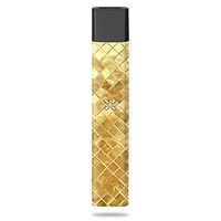 MightySkins Skin Compatible with Pax Era - Gold Tiles | Protective, Durable, and Unique Vinyl Decal wrap Cover | Easy to Apply, Remove, and Change Styles | Made in The USA