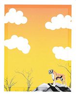 New Boxer Dog Letterhead Stationery Paper 51 Sheets