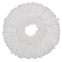 Mop Household Cleaning &Accessories Spin Mop Head/mop Parts (White)